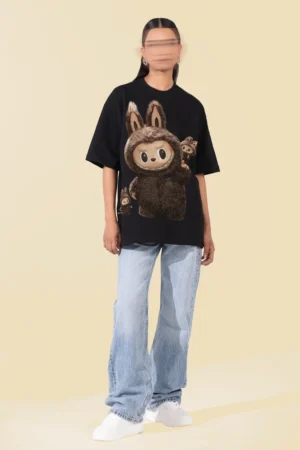 Labubu Graphic T-Shirt –BLACK 2